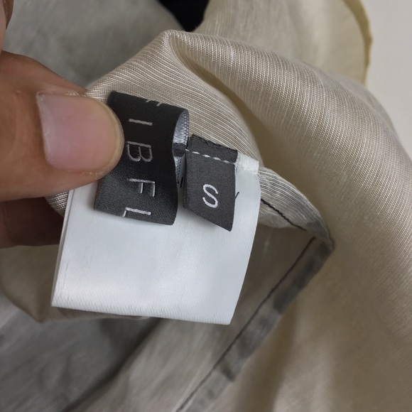 Fibfix Ombre Sleeveless Midi Dress Lyocell Linen Blend Ethereal Fairy Modern - Picture 10 of 14